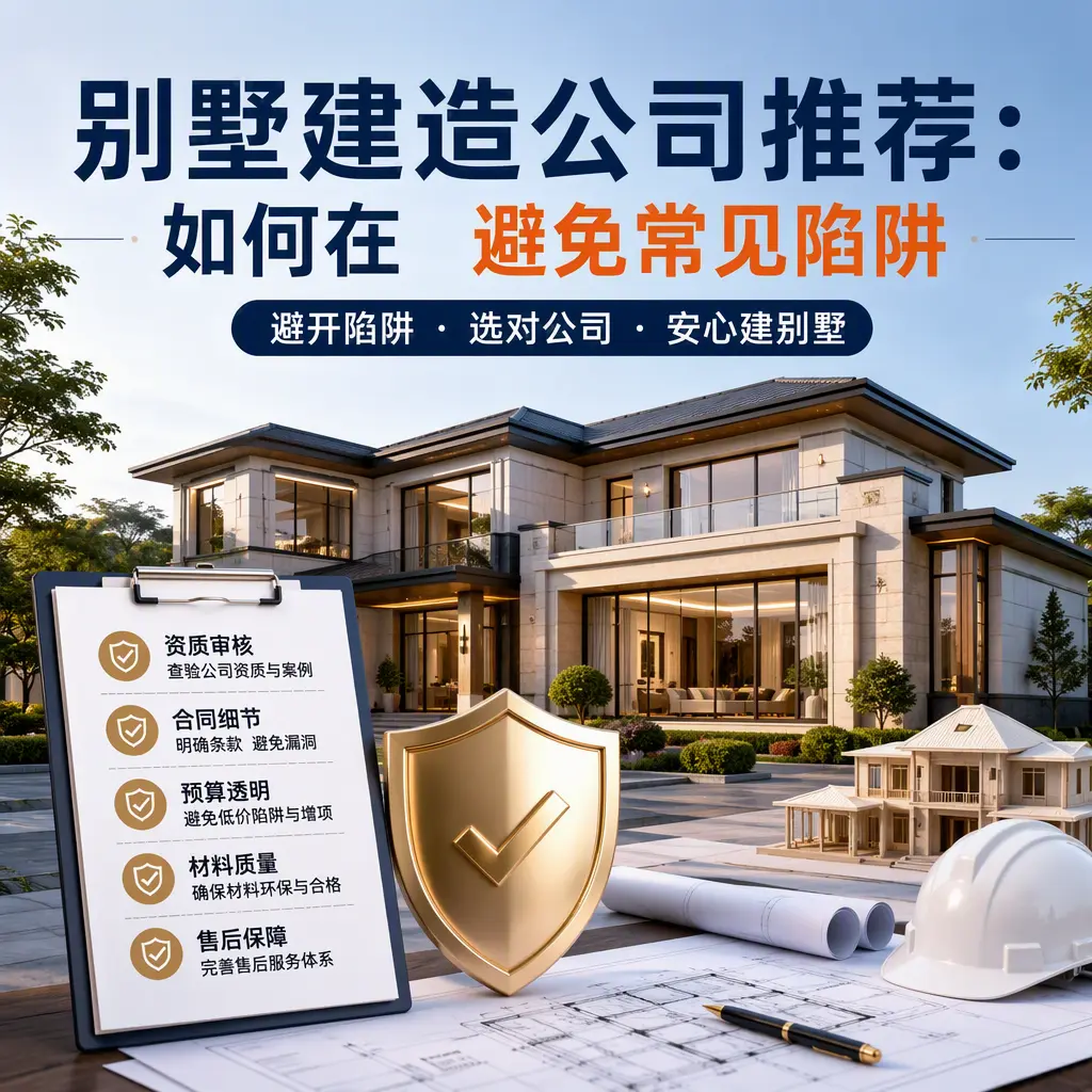 别墅建造公司推荐:如何在 务川 避免常见陷阱