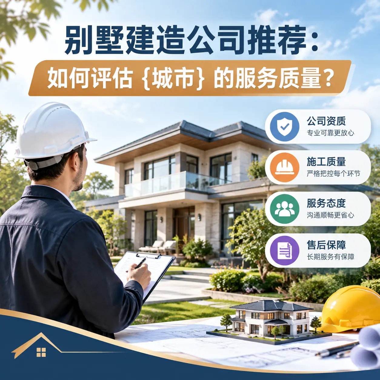 别墅建造公司推荐：如何评估 务川 的服务质量？