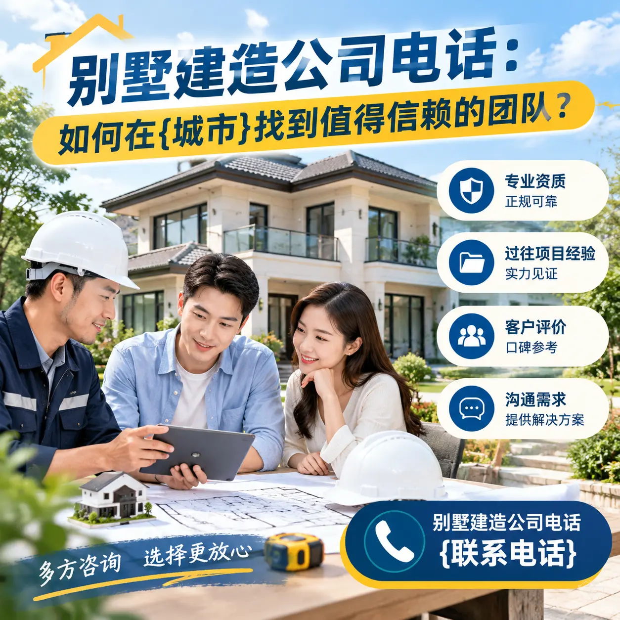别墅建造公司电话：如何在务川找到值得信赖的团队？