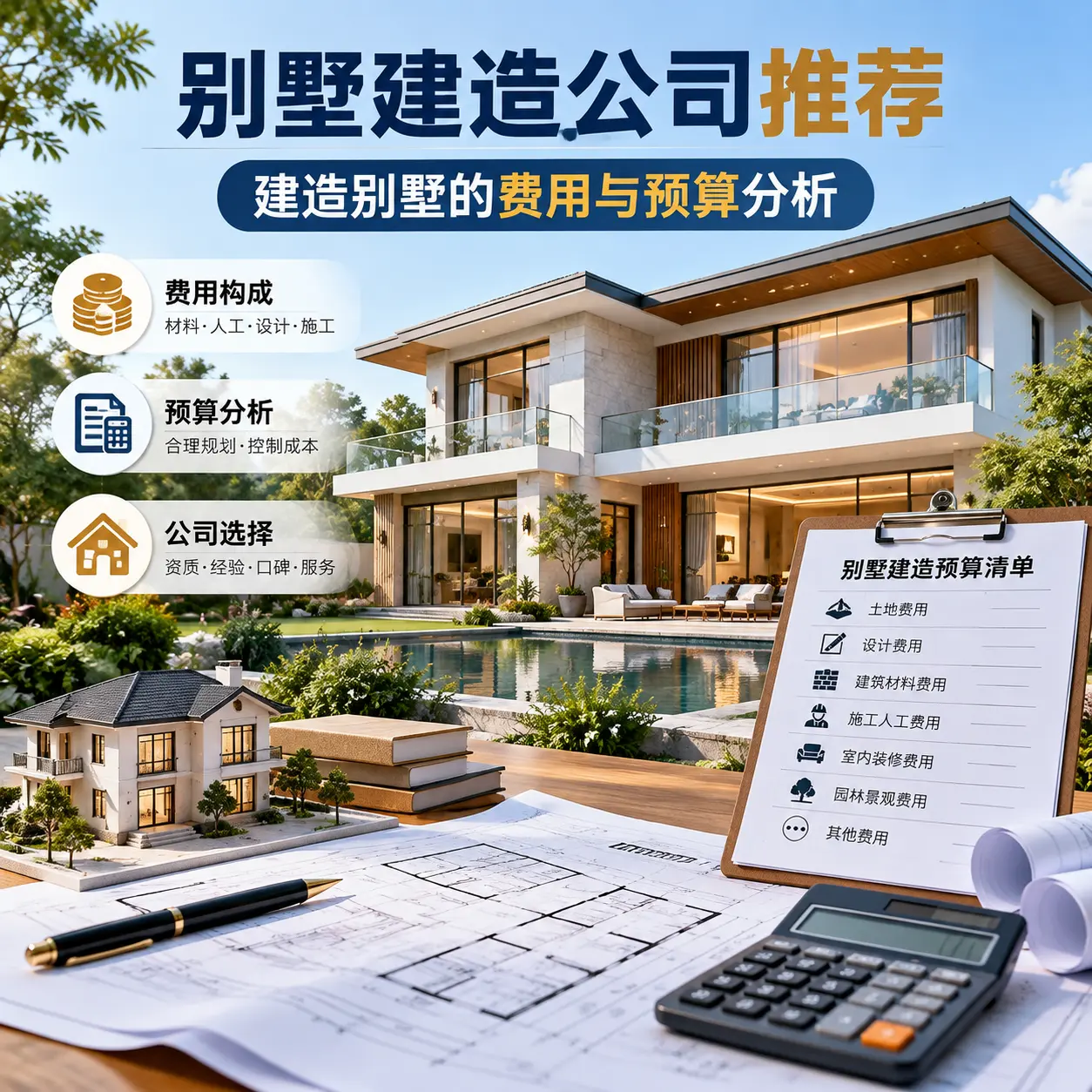 别墅建造公司推荐： 务川 建造别墅的费用与预算分析