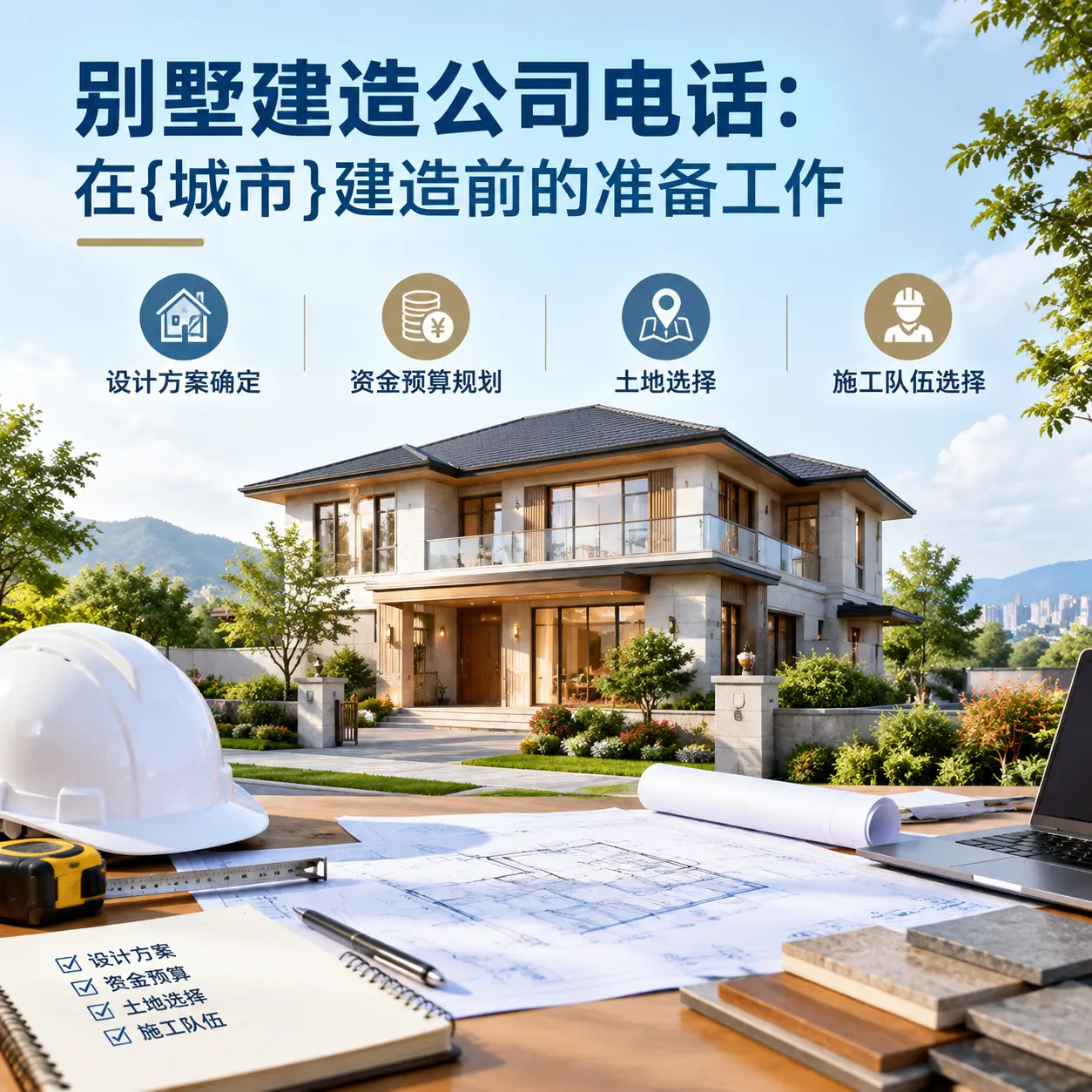 别墅建造公司电话:在务川建造前的准备工作