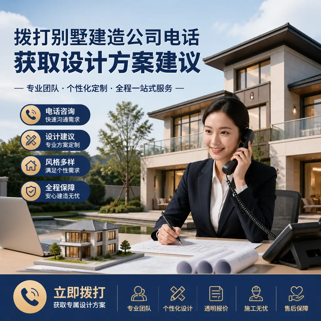 拨打务川别墅建造公司电话,获取设计方案建议