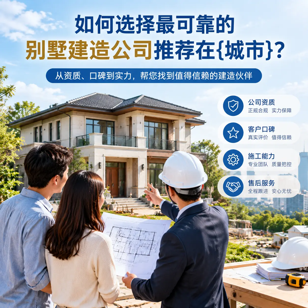 如何选择最可靠的别墅建造公司推荐在务川?