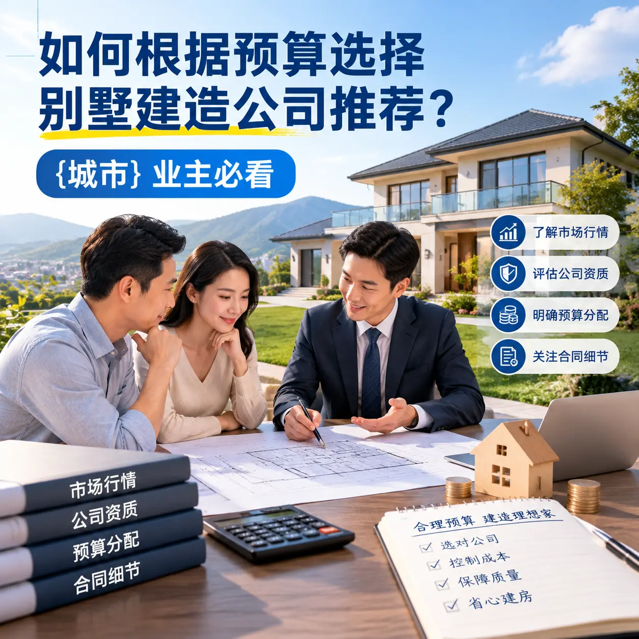 如何根据预算选择别墅建造公司推荐？ 务川 业主必看
