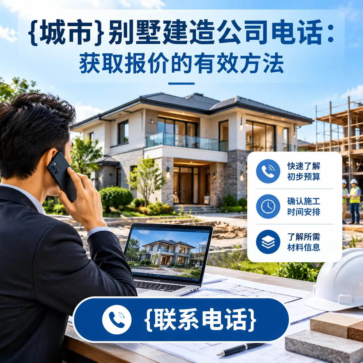 务川别墅建造公司电话：获取报价的有效方法